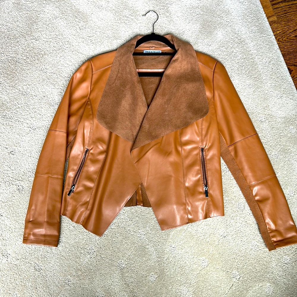 Vegan leather jacket